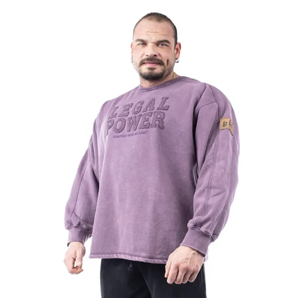 Sweater Legal Power Stonewashed brushed inside Ottomix