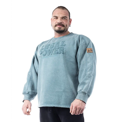 Sweater Legal Power Stonewashed brushed inside Ottomix