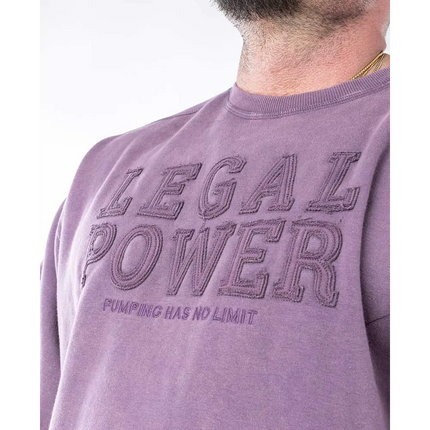 Sweater Legal Power Stonewashed brushed inside Ottomix