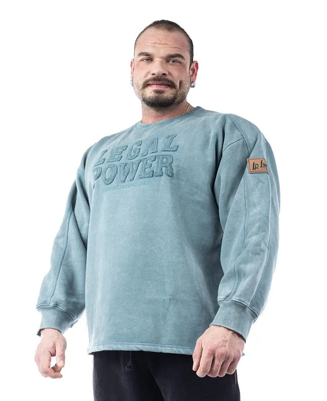 Sweater Legal Power Stonewashed brushed inside Ottomix