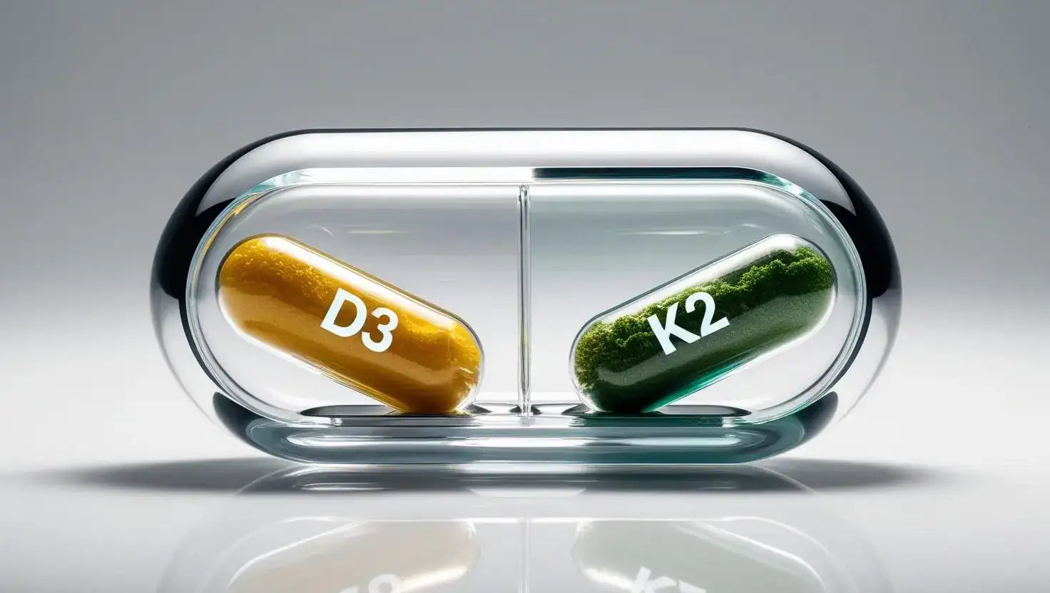 Capsule combinée Vitamine D3 et K2 MK7 : duo essentiel pour les os et le cœur