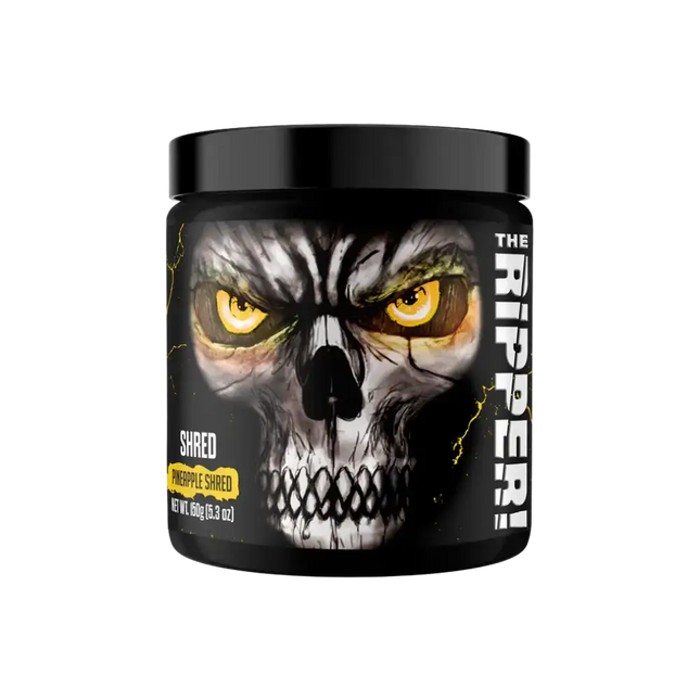 he Ripper JNX en parfum Pineapple Shred, un brûleur de graisses énergisant avec une saveur ananas fraîche