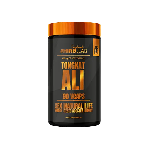 Tongkat Ali 400mg – Hiro.Lab, complément en gélules végétales pour booster la testostérone et la vitalité masculine.