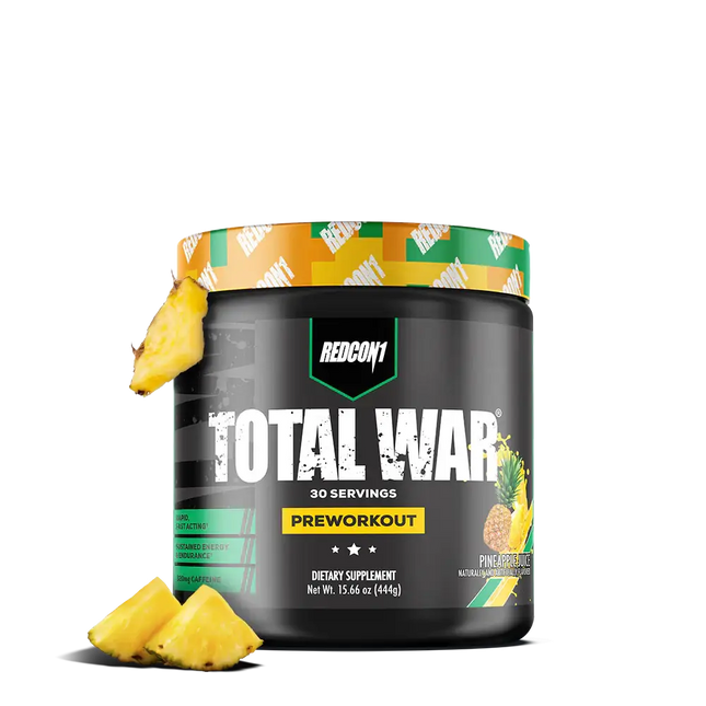 Pre-Workout Total War Redcon1 saveur Ananas – 30 doses