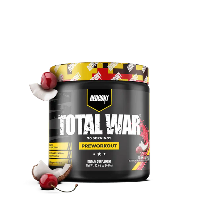 Supplément pre-workout Redcon1 Total War 441g avec citrulline malate et congestion musculaire