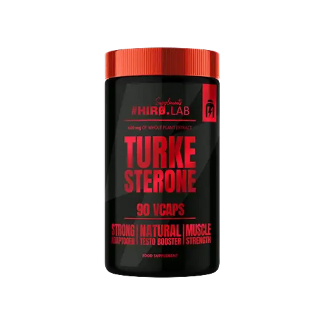 Hiro.Lab Turkesterone 600mg – Booster naturel de testostérone pour la force et la masse musculaire