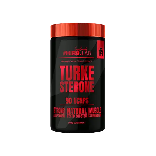Hiro.Lab Turkesterone 600mg – Booster naturel de testostérone pour la force et la masse musculaire