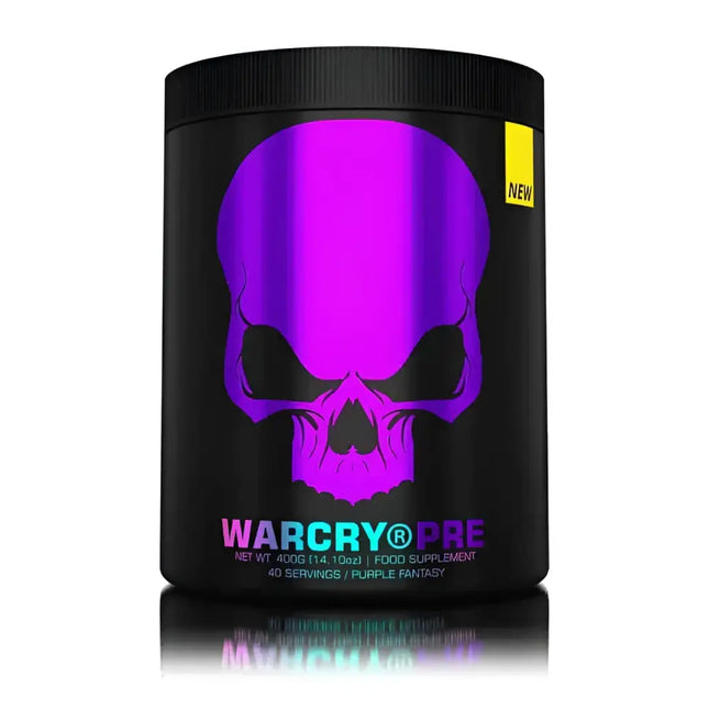 WARCRY_PRE_400g_40_portions_Purple_Fantasy_Genius_Nutrition