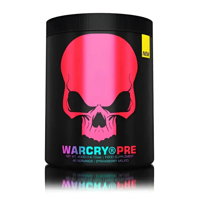 WARCRY_PRE_400g_40_portions_Strawsberry_Mojito_Genius_Nutrition