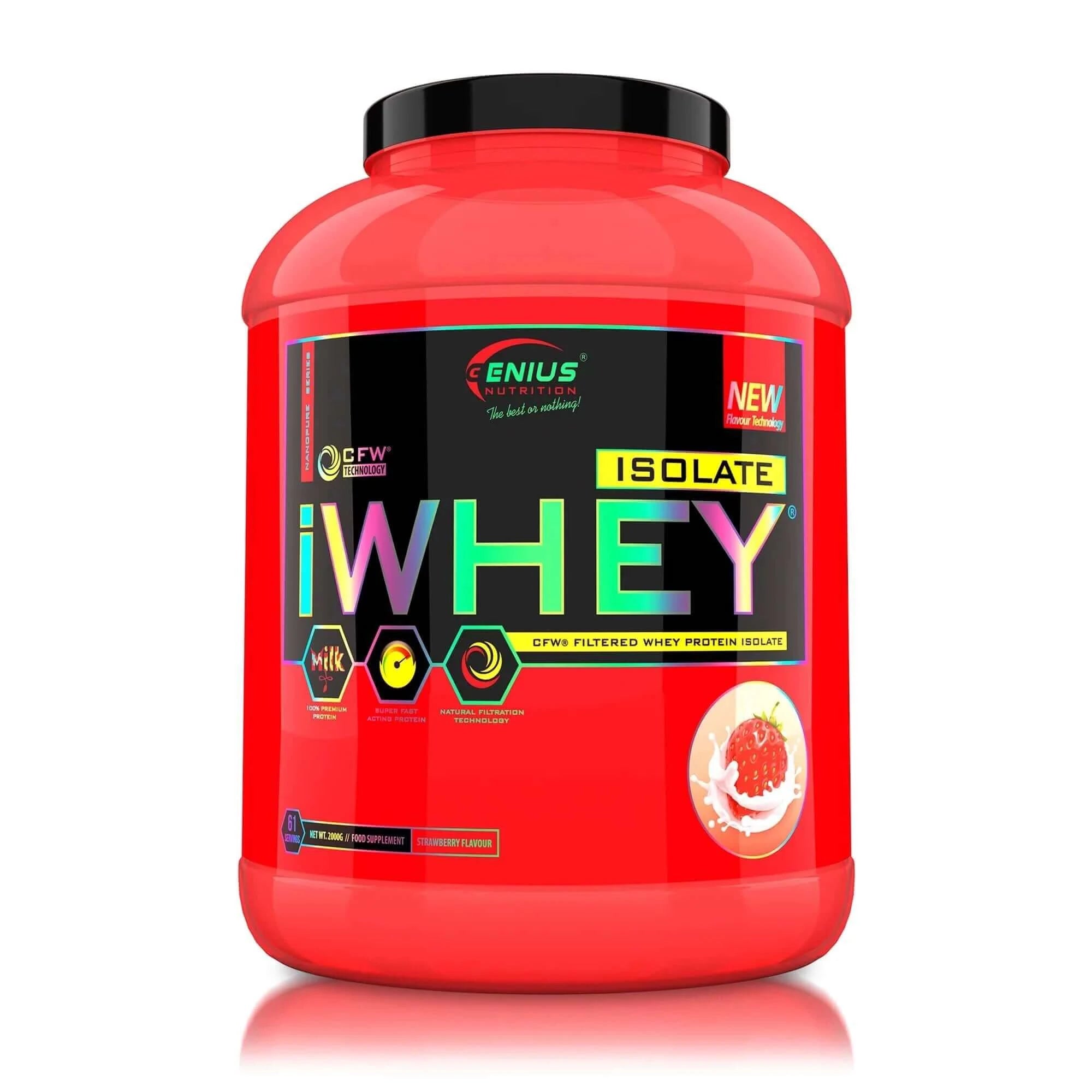 whey-iwhey isolate-protein-strawberries-2000g-genius-nutrition