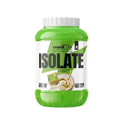 Whey Isolate 1800g HIRO.LAB saveur chocolat-dubai – protéine isolate haute pureté
