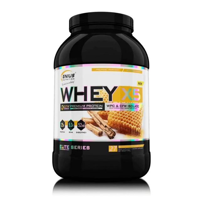 WHEY-X5® 900g - Vanille-Miel