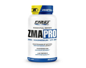 ZMA PRO - First Iron Systems | Complexe de zinc, magnésium et vitamine B6 pour optimiser le taux de testostérone, améliorer la récupération et réduire la fatigue.