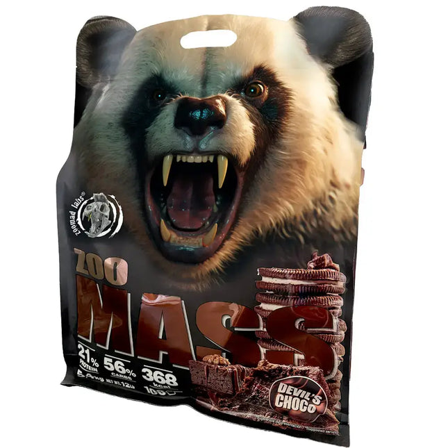 Sac de ZOO MASS Devil’s Choco with créatine monohydrate et farine d’avoine pour augmenter la masse musculaire