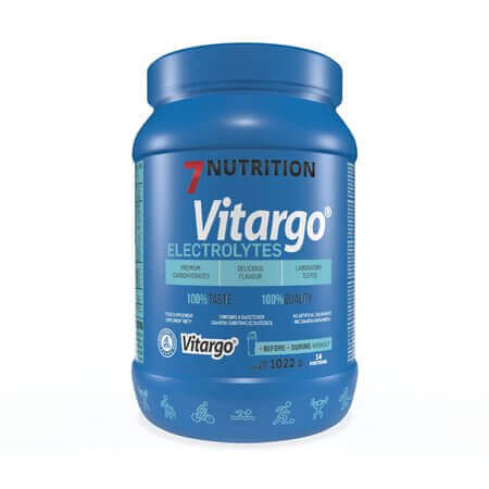 7NUTRITION VITARGO® ÉLECTROLYTES pour énergie et récupération.