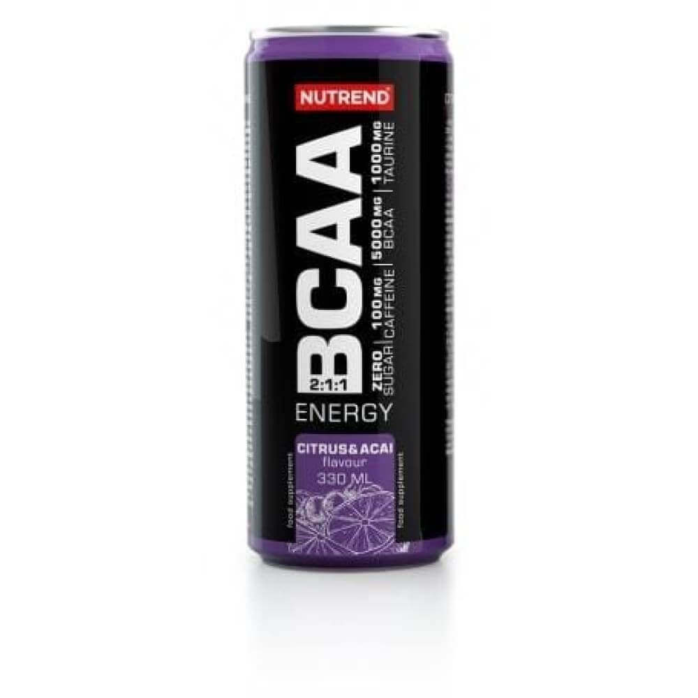 BCAA Energy 330 ml NUTREND Citrus &amp; Acai