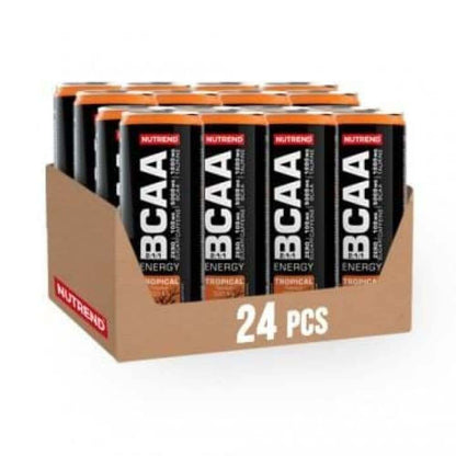 Pack 24 Canettes BCAA Energy 330 ml NUTREND Parfum tropicale
