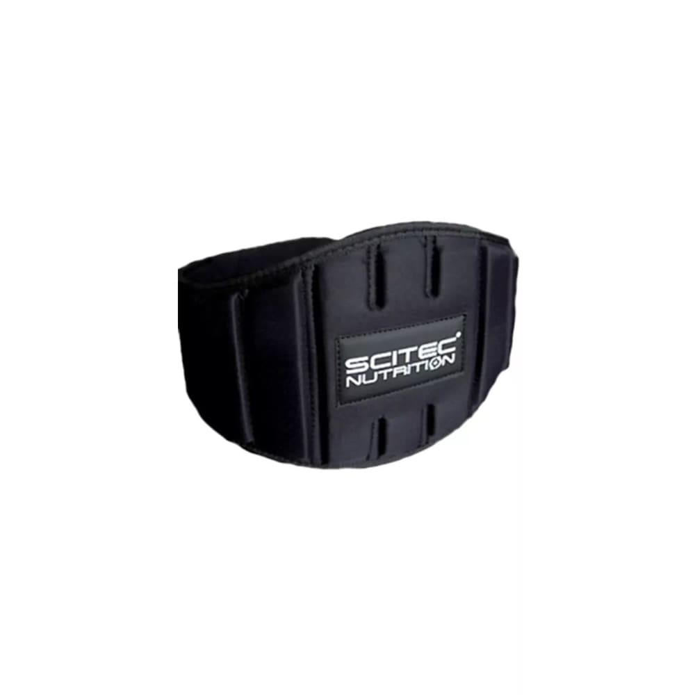 Ceinture de Musculation Noire Marque Scitec Nutrition