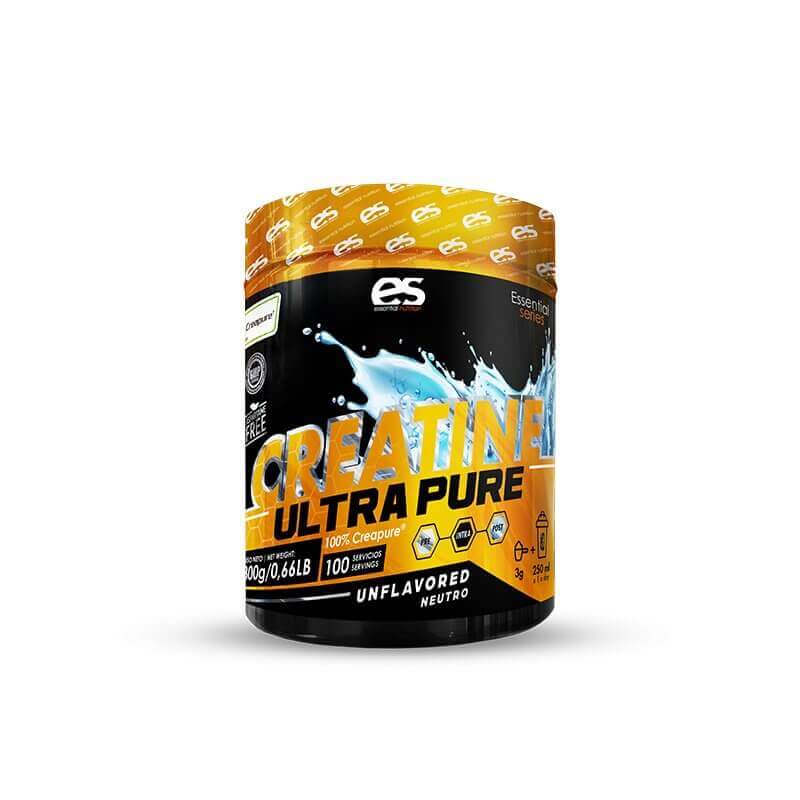 Creatine Ultra Pure 100% Creapure 300g Parfum Neutre Essential Nutrition