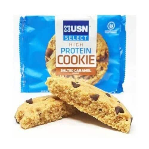 USN High Protein Cookie Caramel Salé 60g USN 