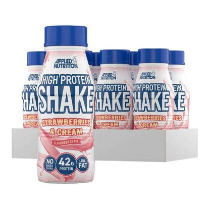 High Protein Shake 42g 500ml Strawberries Cream Applied Nutrition