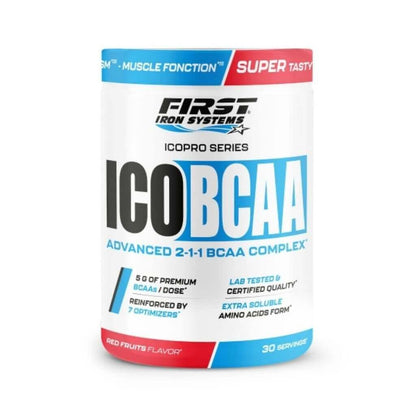 ICO BCAA SAVEUR FRUITS ROUGES 300g FIRST IRON SYSTEMS