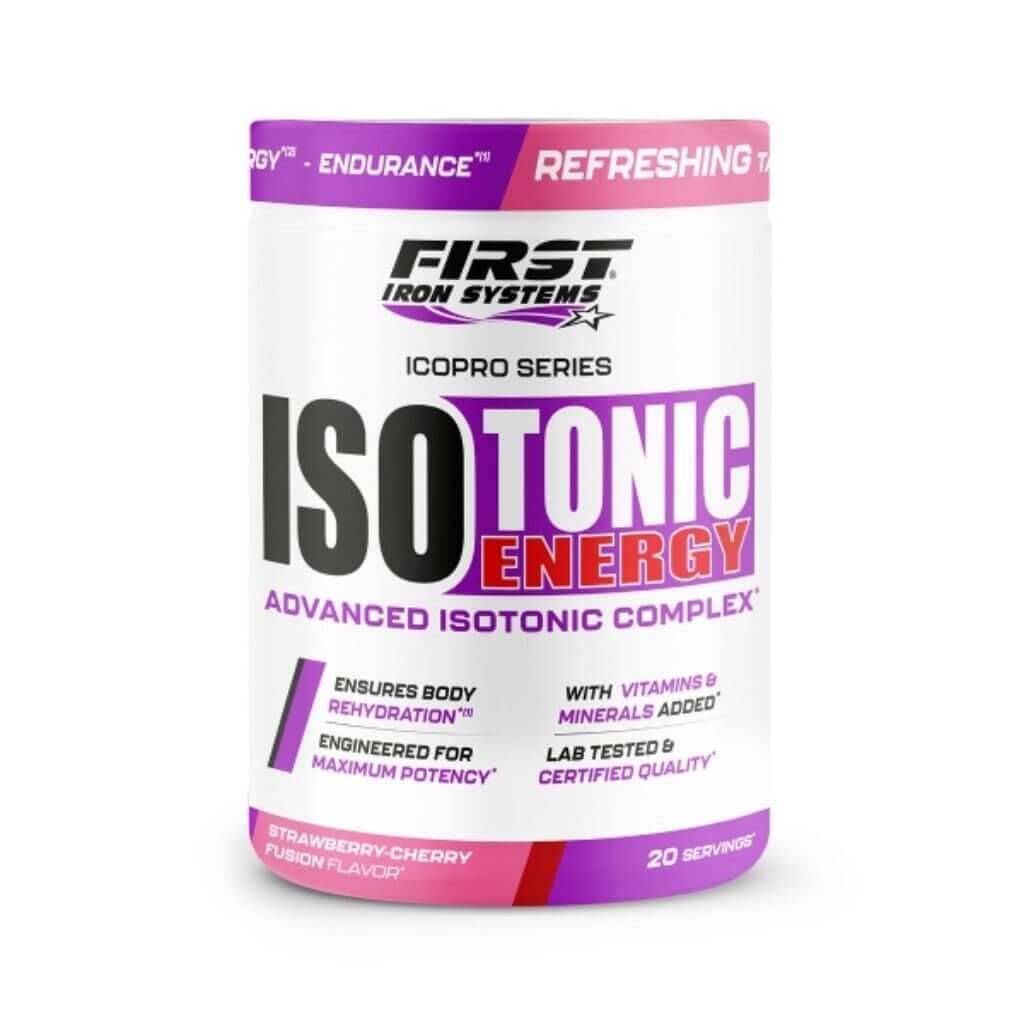 ISOTONIC ENERGY FRAISE CERISE FUSION - FIRST IRON SYSTEMS - Force Addict Pro