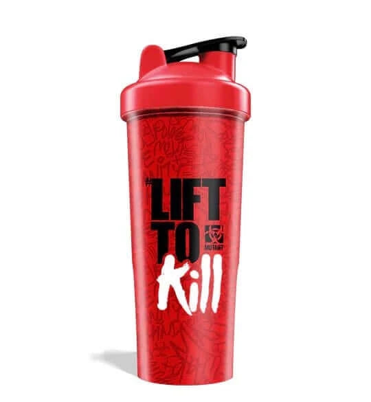 LIFT TO KILL Shaker Rouge 600ml Edition Limitée | MUTANT - Force Addict Pro