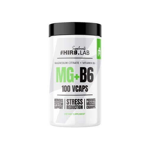 Gélules de Magnésium et Vitamine B6 de Hiro.Lab - Un duo puissant pour réduire le stress et soutenir la régénération corporelle.