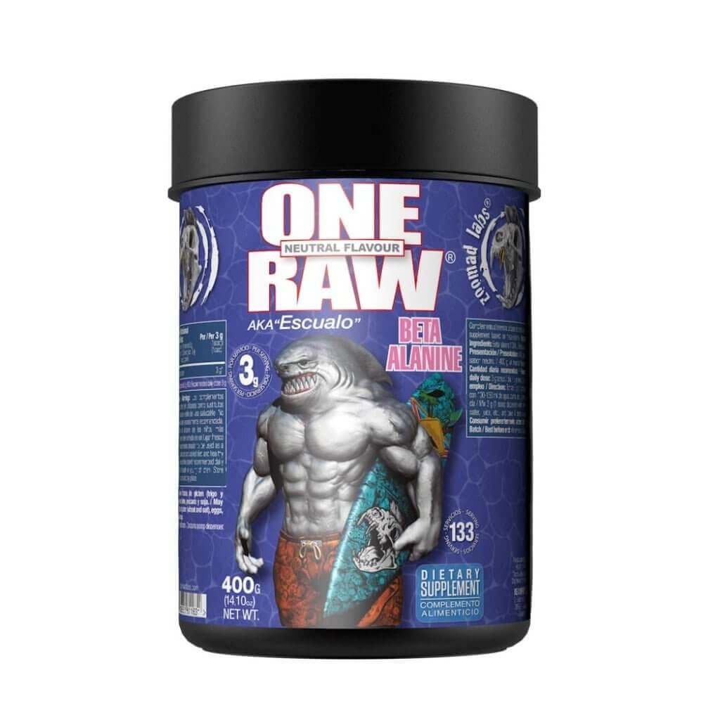 ONE RAW®. BETA-ALANINE 400g Neutre | Zoomad Labs - Force Addict Pro