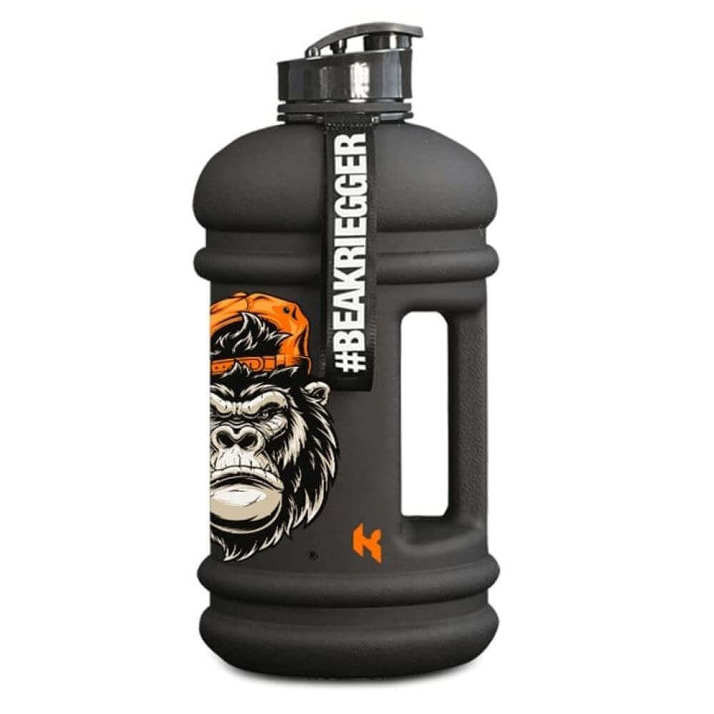 SHAKER 2,2L NOIRE MATE - ORANGE - KRIEGGER - Force Addict Pro