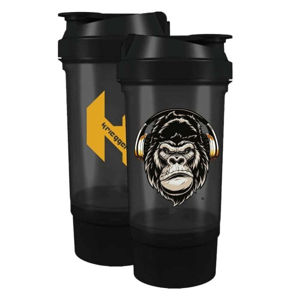 SHAKER PRO 600 ML GOLD - KRIEGGER - Force Addict Pro